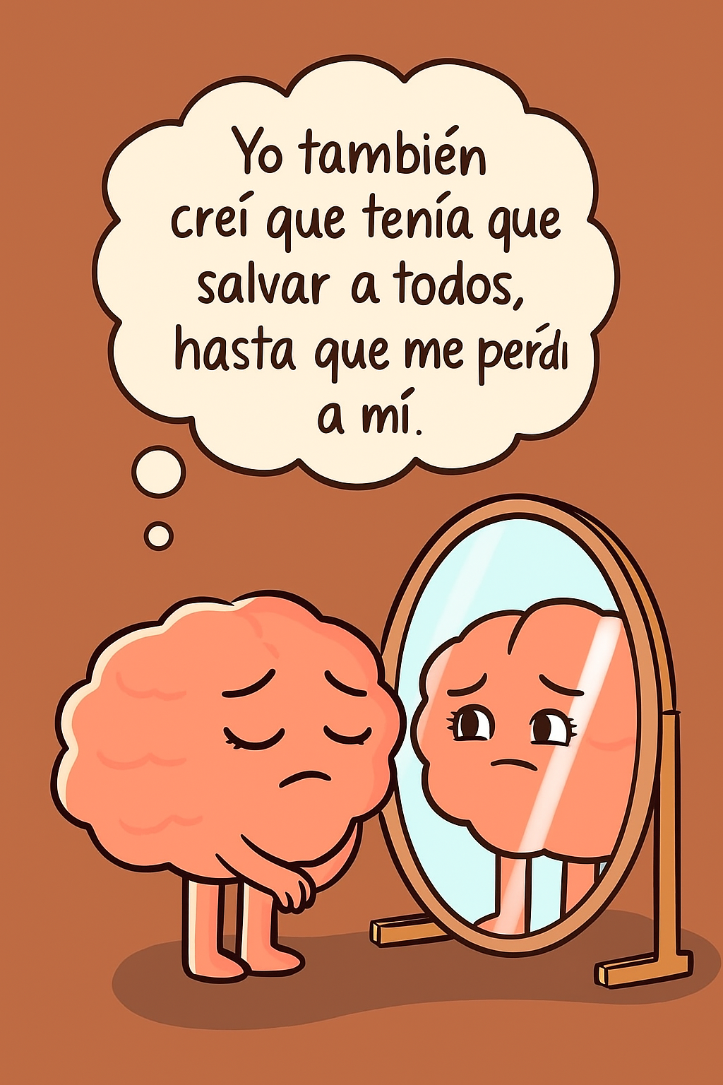 Yo también creí que tenía que salvar a todos