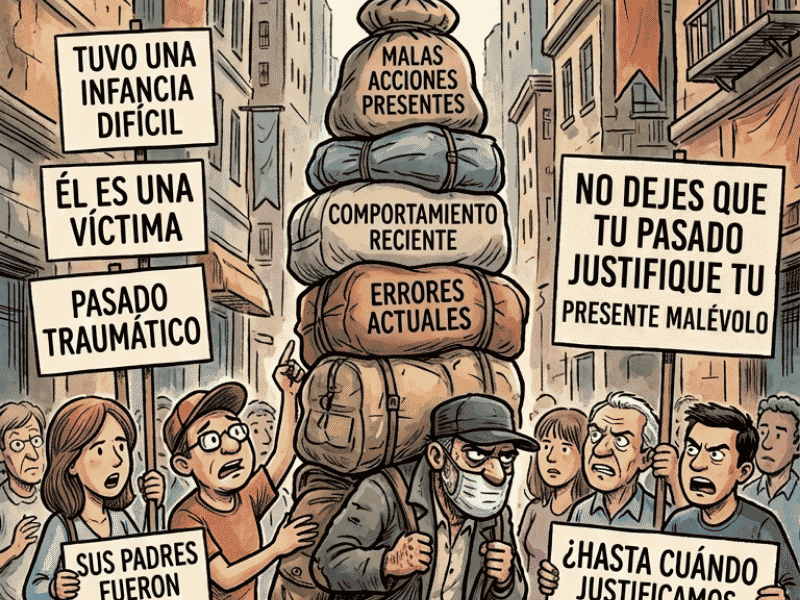 ¿Hasta cuándo justificamos a las malas personas por su pasado?