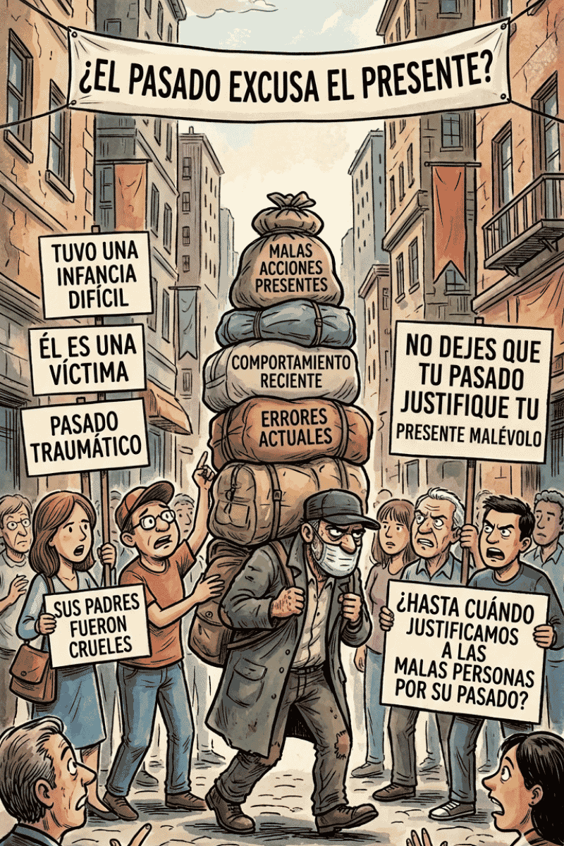 hasta cuando justificamos a las malas personas por su pasado