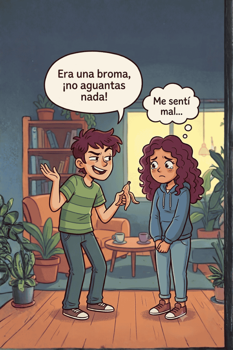 "Es solo una broma": El humor usado para atacar