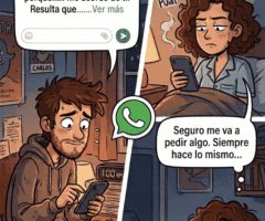 «Hola, ¿cómo estás?»: El mensaje que esconde un favor interesado
