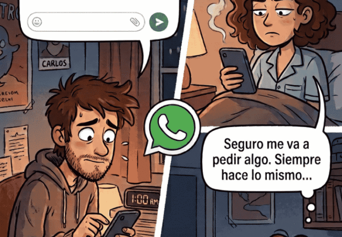 «Hola, ¿cómo estás?»: El mensaje que esconde un favor interesado