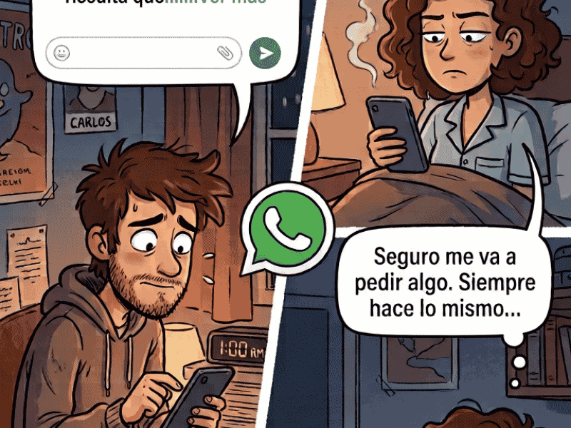 «Hola, ¿cómo estás?»: El mensaje que esconde un favor interesado